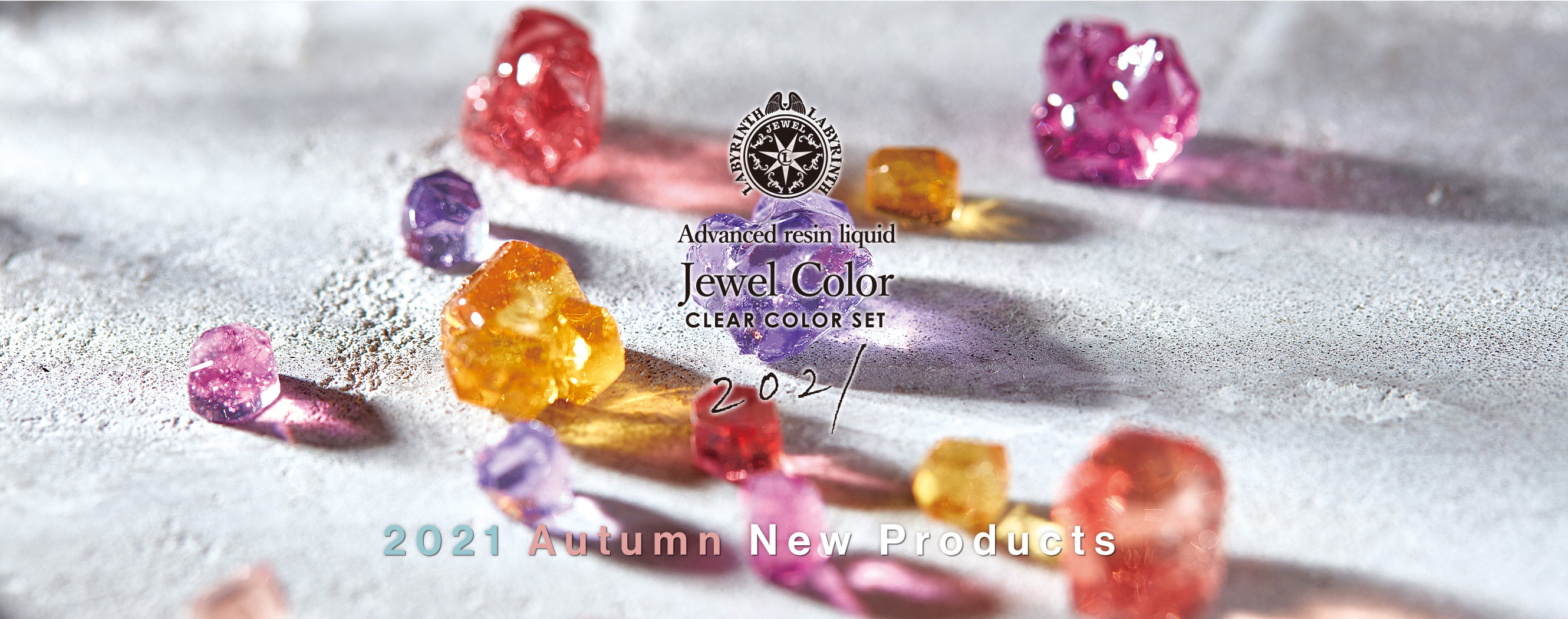 Advanced resin liquid　Jewel Color　CREAR COLOR SET　2021