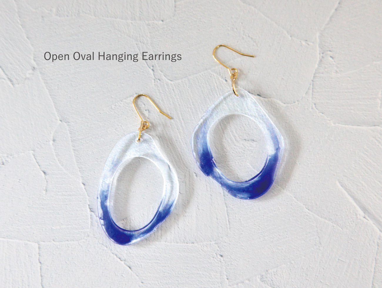 Open Oval Hanging Earrings
