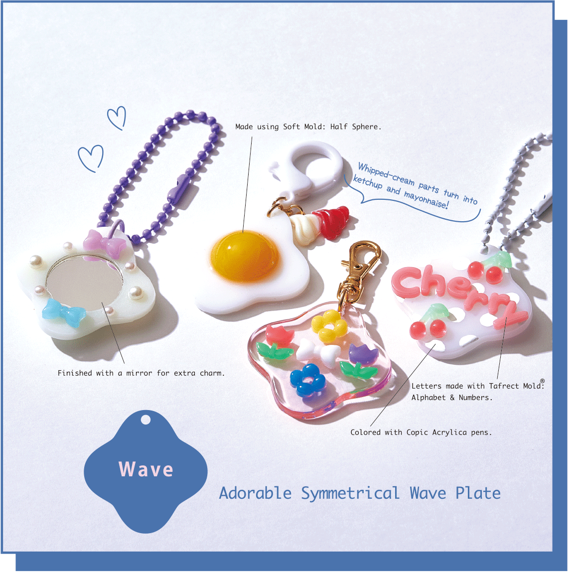 Adorable Symmetrical Wave Plate