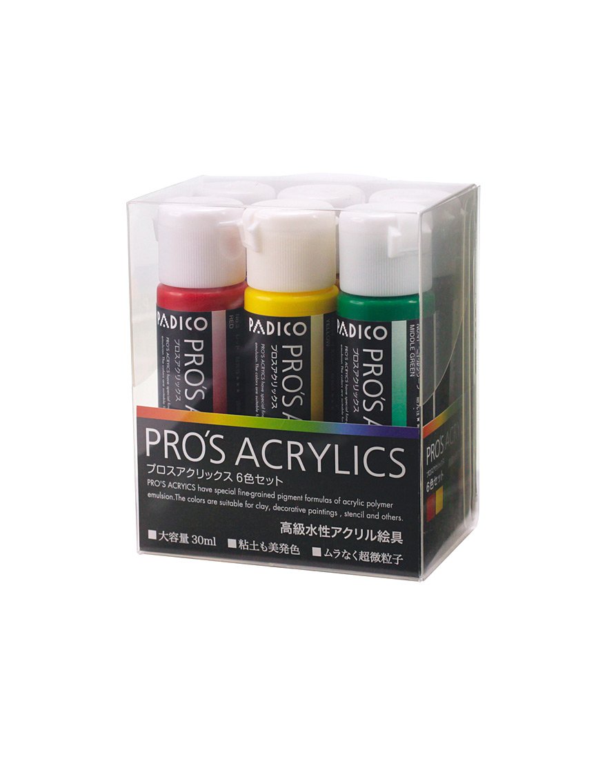 プロスアクリックス６色セット - Products | 製品情報 | PADICO [株式
