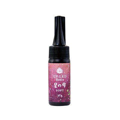 星の雫 UV/LED硬化レジン液500g 透明/ハード-eastgate.mk